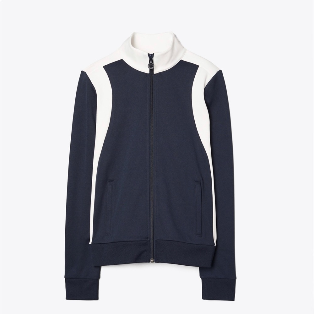 NWT Tory Sport Color Block Track Jacket